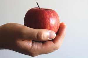 Apples are one of the 9 low calorie foods to speed up your weight loss